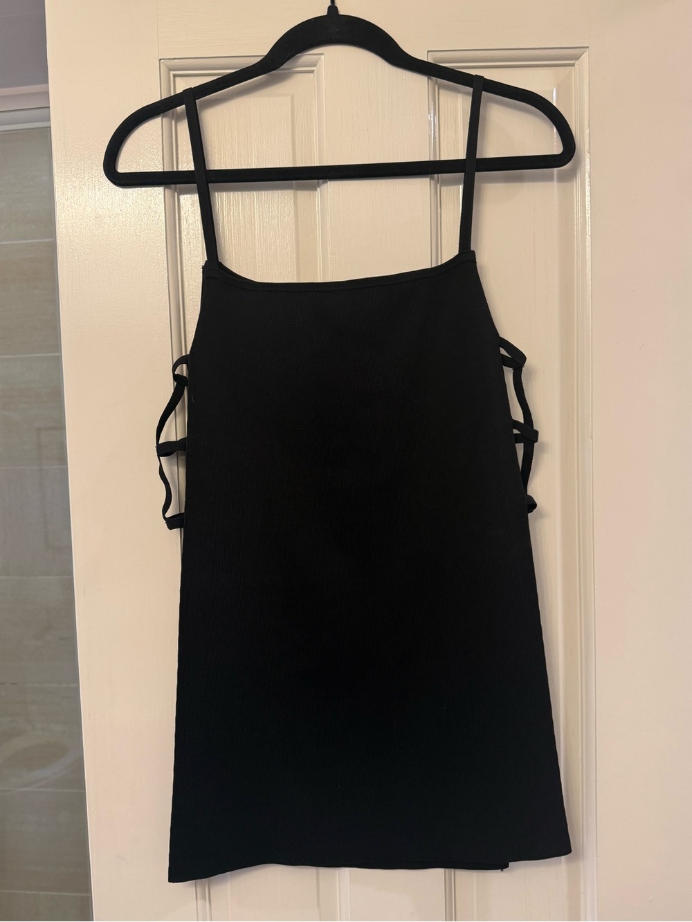 cult gaia Black Strappy top or mini Dress